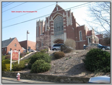 St. Joseph’s Roman Catholic Church, Leishman Avenue, New Kensington, PA